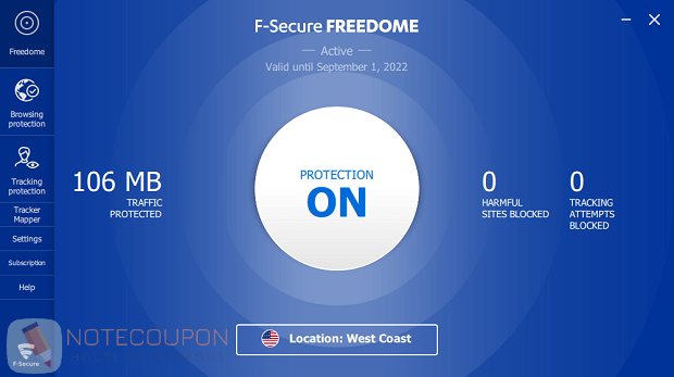 F-Secure FREEDOME VPN Giveaway Free License Key