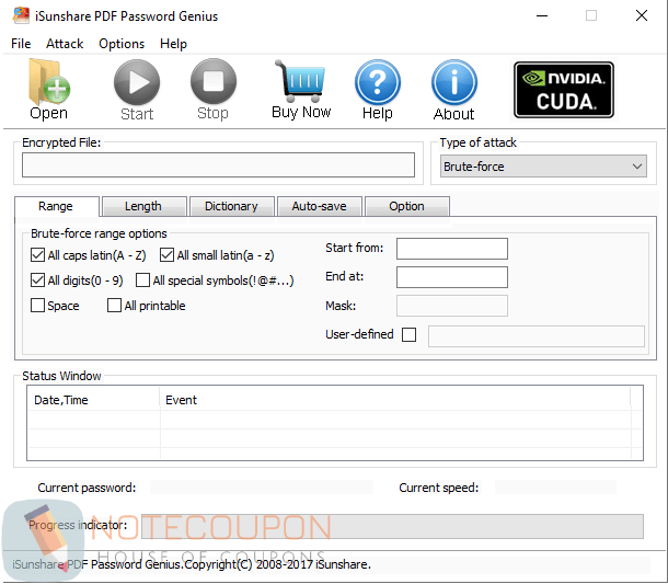 isunshare pdf password genius coupon