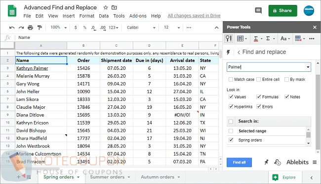 advanced find and replace for google sheets coupon advanced find and replace for google sheets coupon