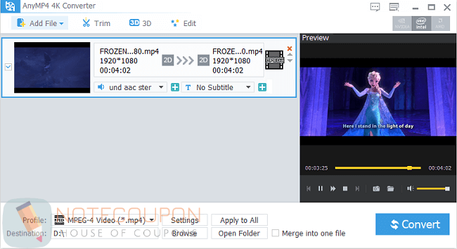 anymp4 4k converter coupon