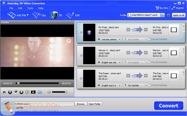 amazing 3d video converter coupon amazing 3d video converter coupon