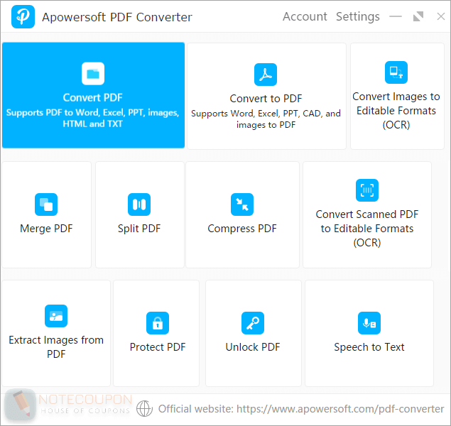 Apowersoft PDF Converter Giveaway Key