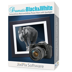 jixipix software dramatic black white