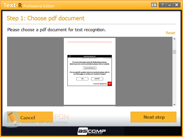 ASCOMP Text-R Professional Free License Code