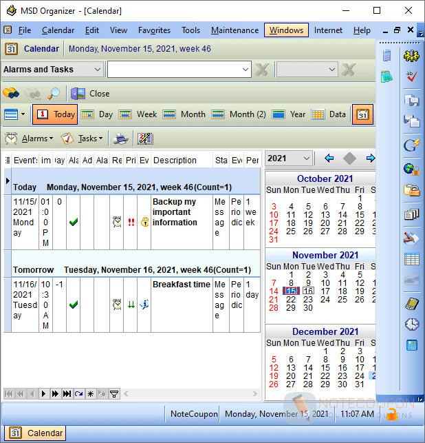 MSD Organizer giveaway full version download