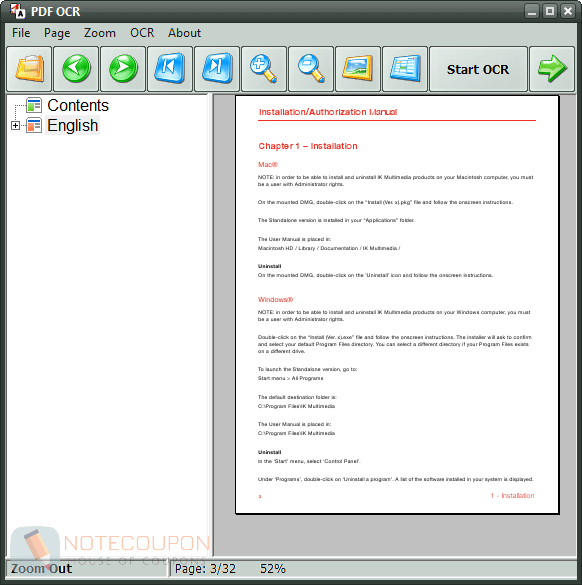 Reezaa PDF OCR Giveaway Code Free