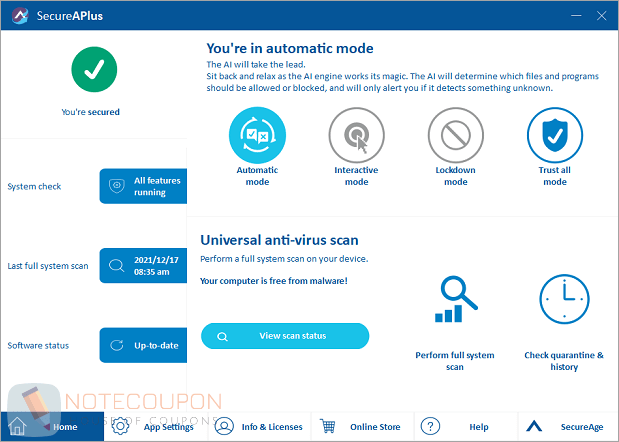 SecureAPlus Essentials Giveaway License Code