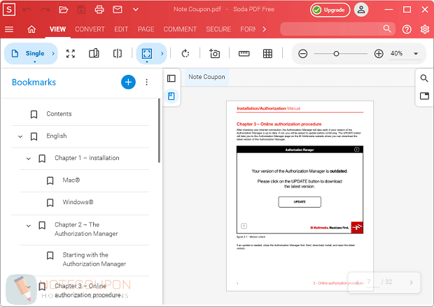 Soda PDF Standard Giveaway Screenshot