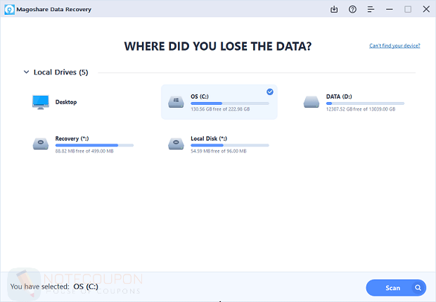 Magoshare Data Recovery Giveaway Free License Key