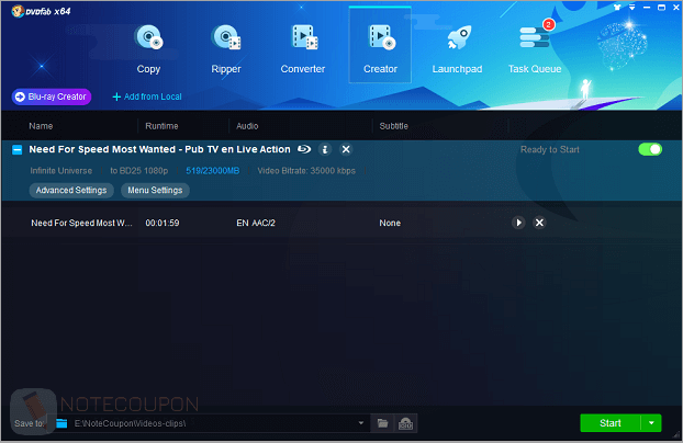 DVDFab Blu-ray Creator Giveaway Free License Code