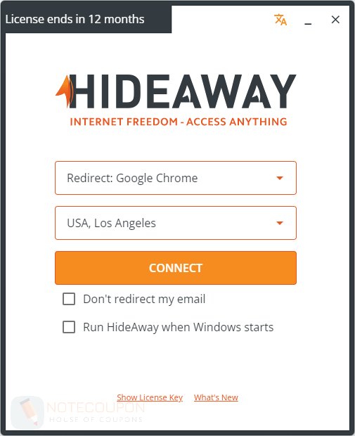 Hideaway VPN Giveaway License Code