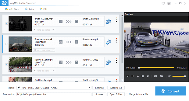 AnyMP4 Audio Converter License key Giveaway Free