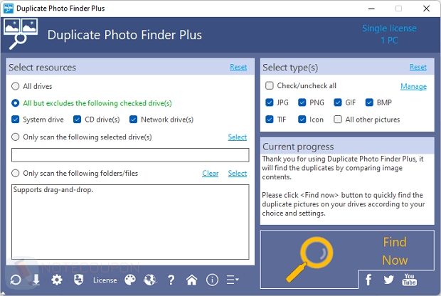 TriSun Duplicate Photo Finder Plus License Key Free
