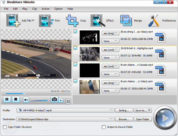 iDealshare VideoGo License Key Free