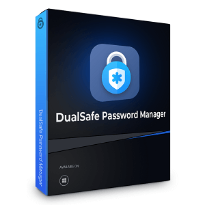 dualsafe password manager box shot