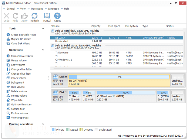 NIUBI Partition Editor Professional Free License Code
