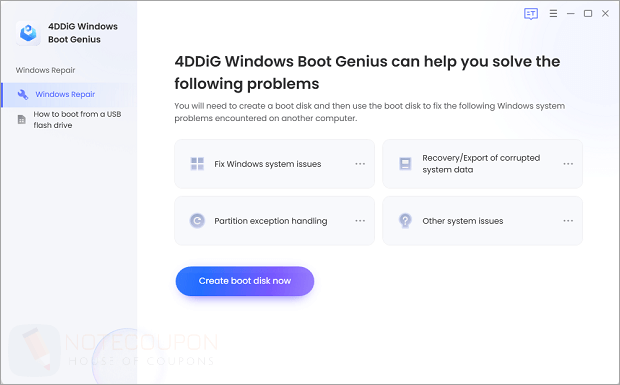 Tenorshare 4DDiG Windows Boot Genius Free License Code