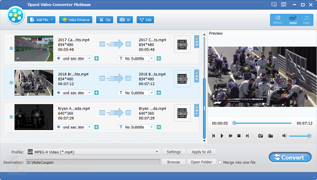 Tipard Video Converter Platinum Free Key