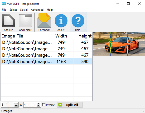 Vovsoft Image Splitter Free License Code