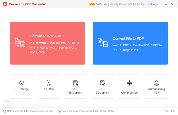 Geekersoft PDF Converter Free Key