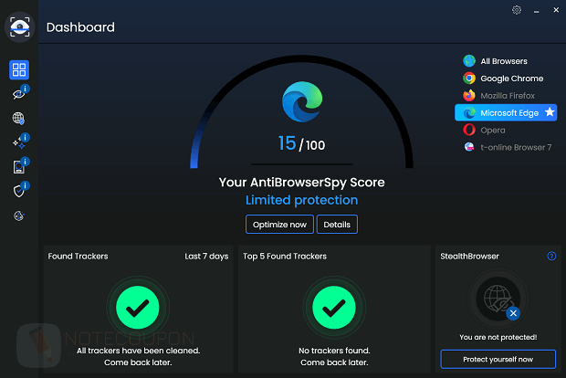 Abelssoft AntiBrowserSpy Giveaway Code Free