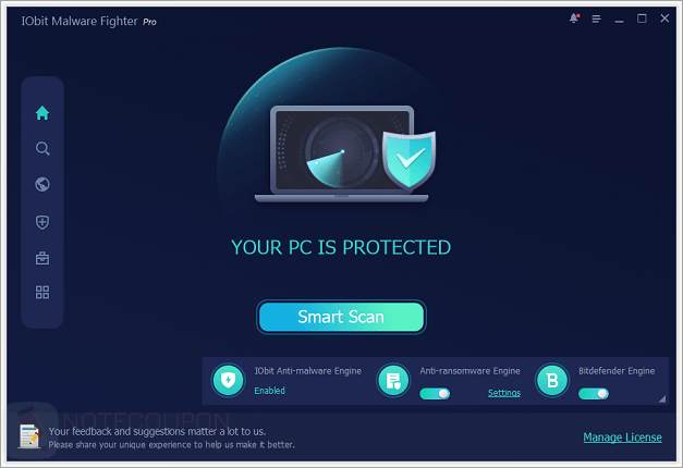 iobit malware fighter screenshot