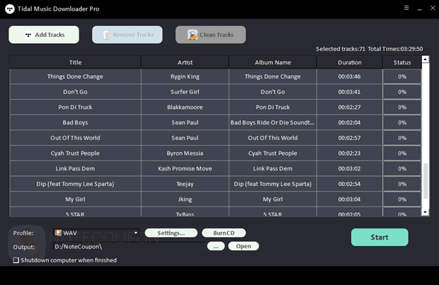 Tidal Music Downloader Giveaway Code