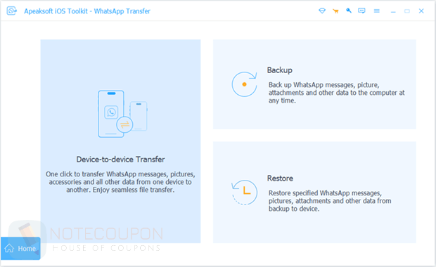 Apeaksoft WhatsApp Transfer 