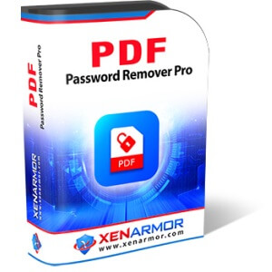 xenarmor pdf password remover pro