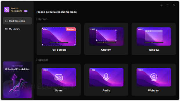 EaseUS RecExperts for Windows 