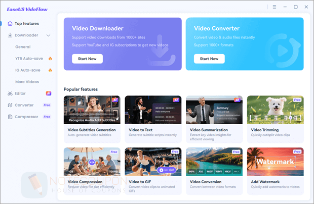 easeus videflow free license key EaseUS Videflow