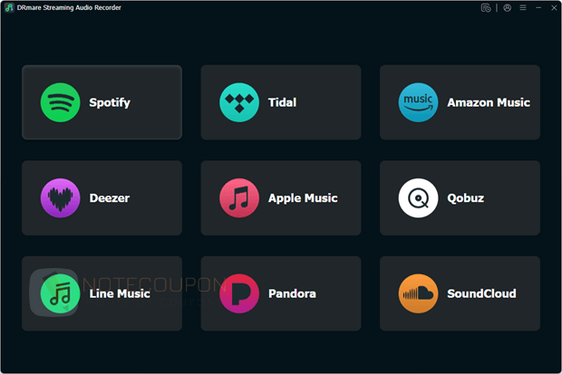 DRmare Streaming Audio Recorder 