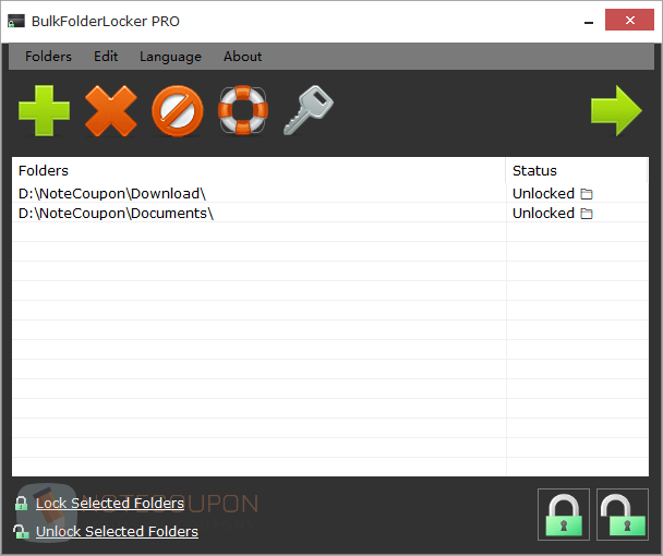 bulkfolderlocker license key free BulkFolderLocker PRO