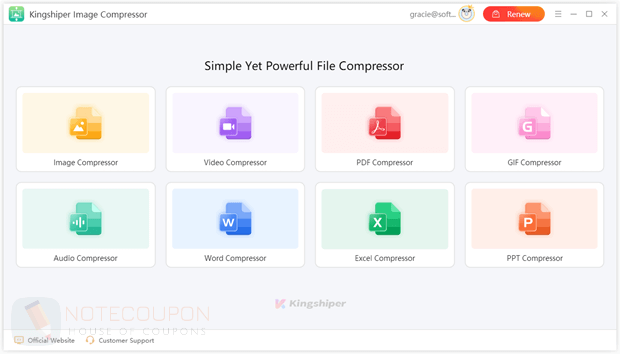 Kingshiper Image Compressor