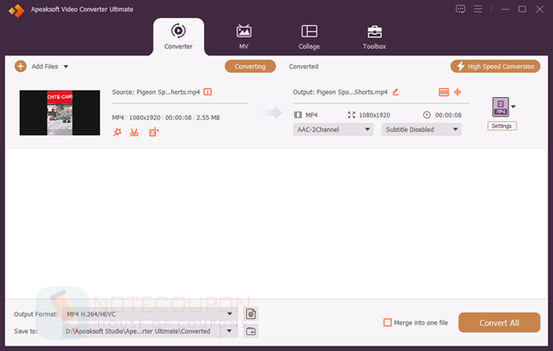 Apeaksoft Video Converter Ultimate