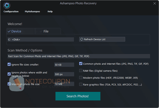 Ashampoo Photo Recovery