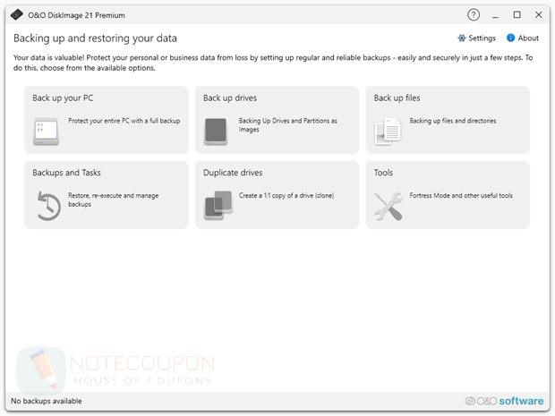 O&O DiskImage Premium
