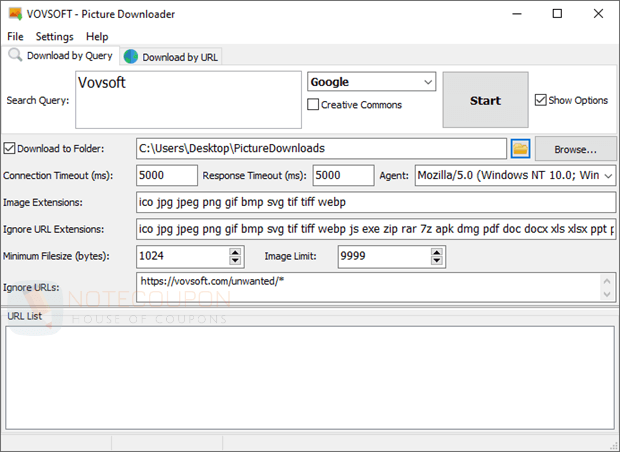 Vovsoft Picture Downloader