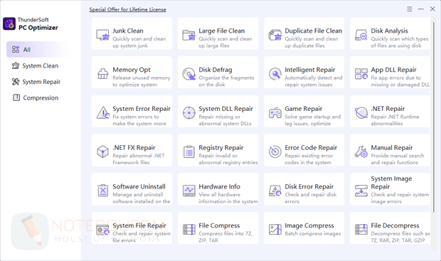 ThunderSoft PC Optimizer Free License Key