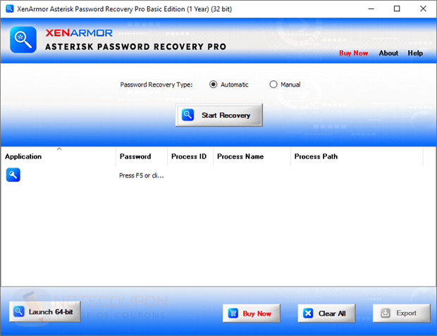 XenArmor Asterisk Password Recovery Pro