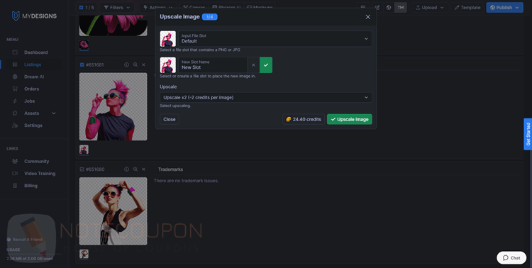mydesigns screenshot